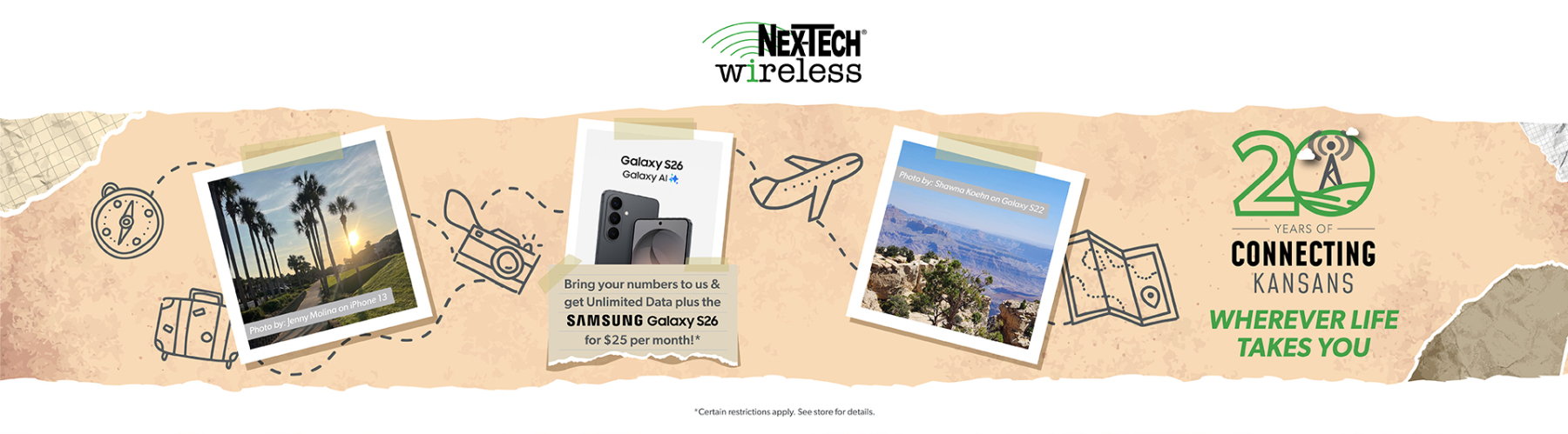 Bring your number to us and get Unlimited Data plus the Samsung Galaxy S26 for $25 per month!