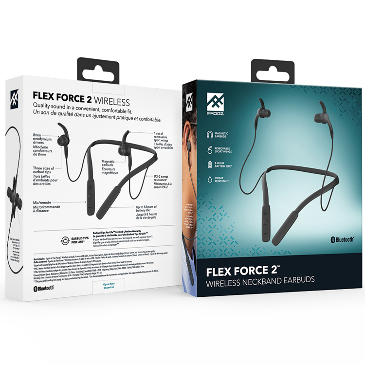 iFrogz Flex Force 2 Bluetooth Earbuds