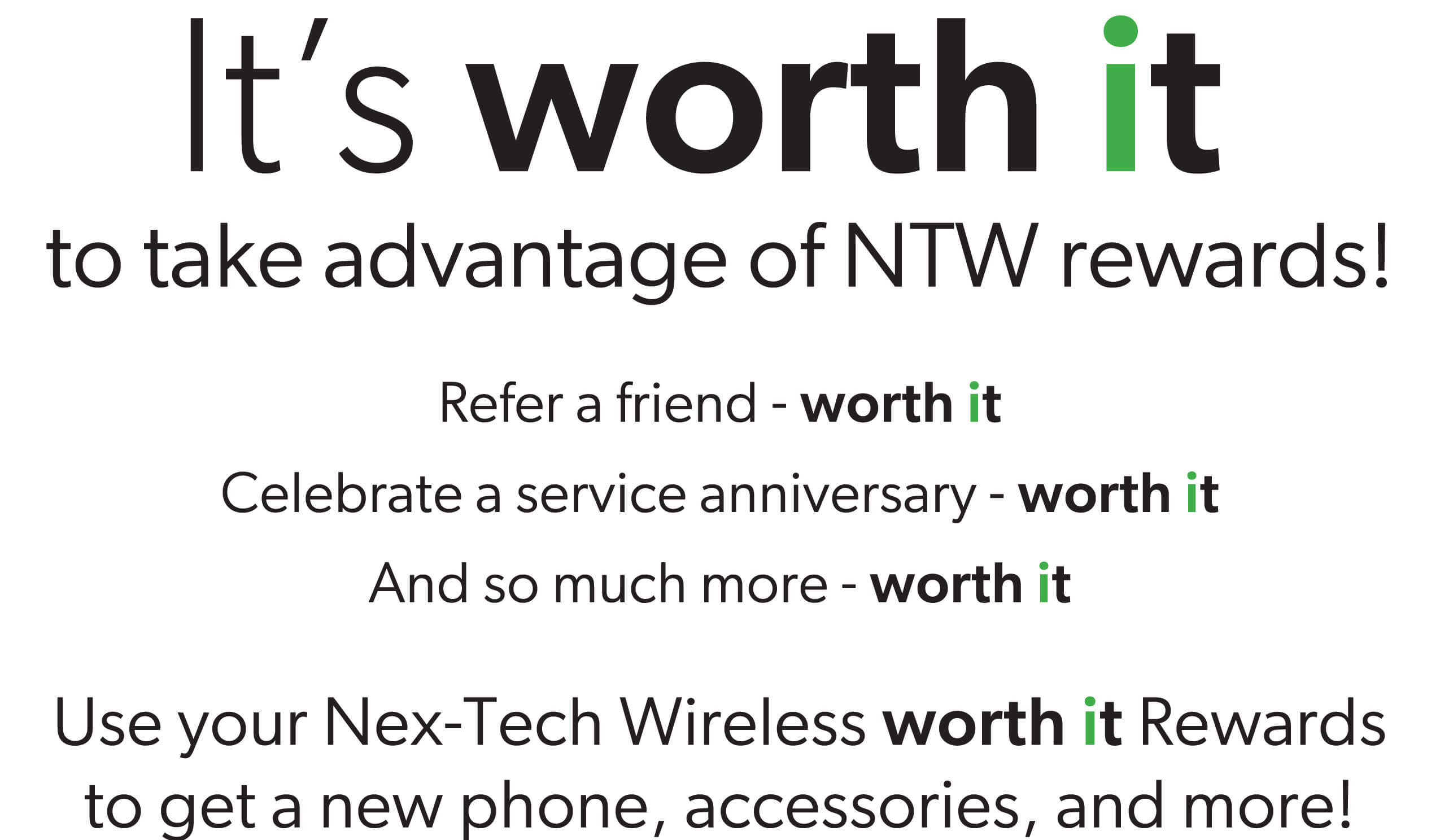 Worth It Rewards Nex Tech Wireless