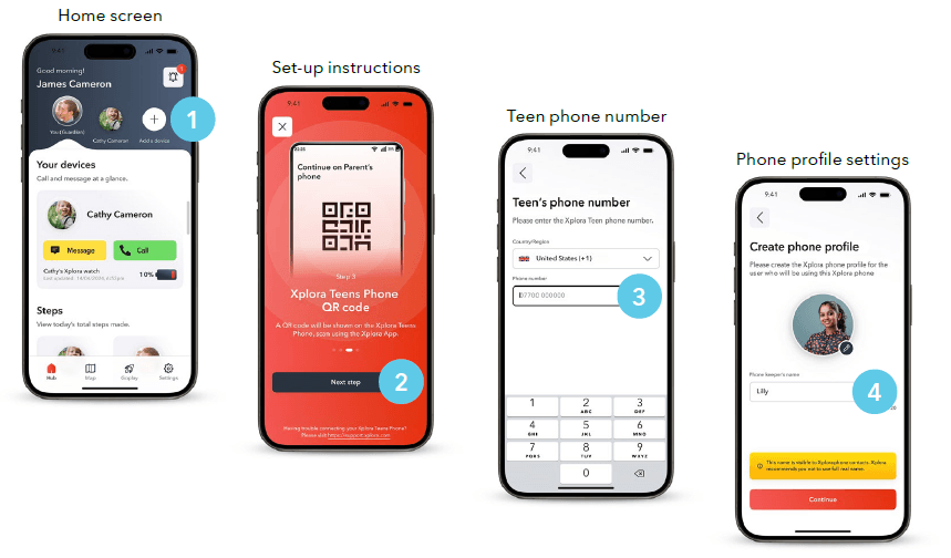 Xplora guardian app setup